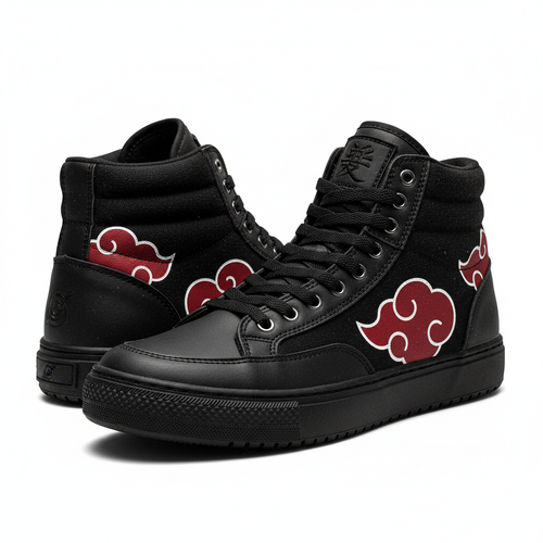 Akatsuki Cloud High-Top Shoes – Naruto
