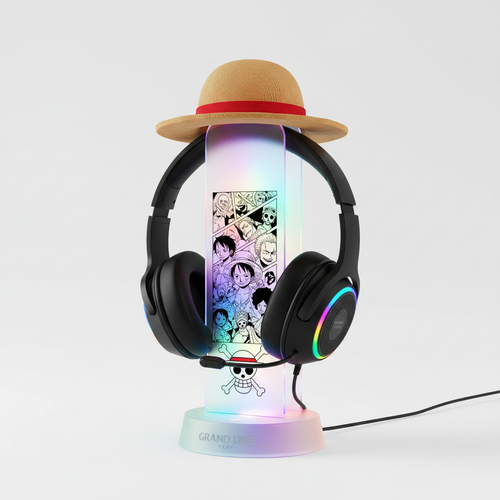 Anime RGB Gaming Headset Stand – One Piece Edition